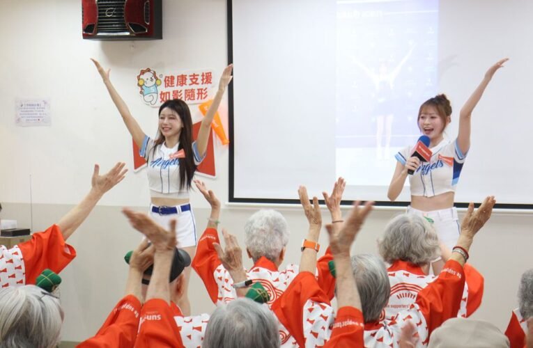 三得利健益攜人氣李雅英拜訪長照機構　「Be supporters!」促進世代共融
