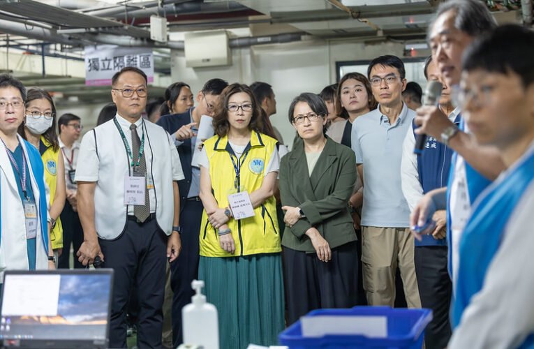 副總統視導南投城鎮韌性演練　了解韌性醫療及重要民生物資整備情形