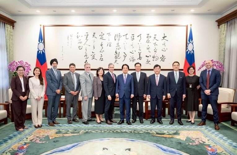 總統接見美國「國家民主基金會」訪團　盼持續深化臺美各領域合作　共同促進世界和平與繁榮發展