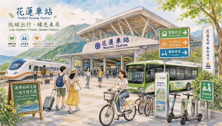 不只玩花蓮！12條綠色自由行帶你邊旅行、邊減碳