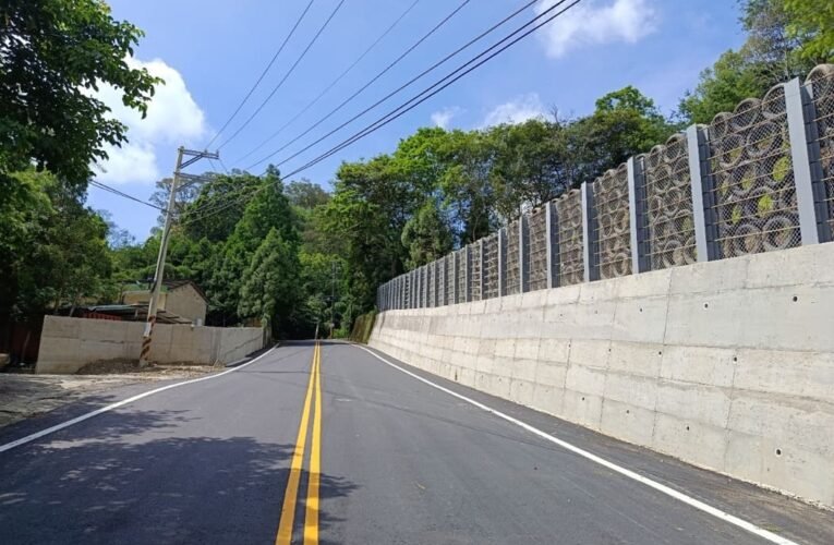 中市完成13處山區道路災修工程　加速復建提升用路安全
