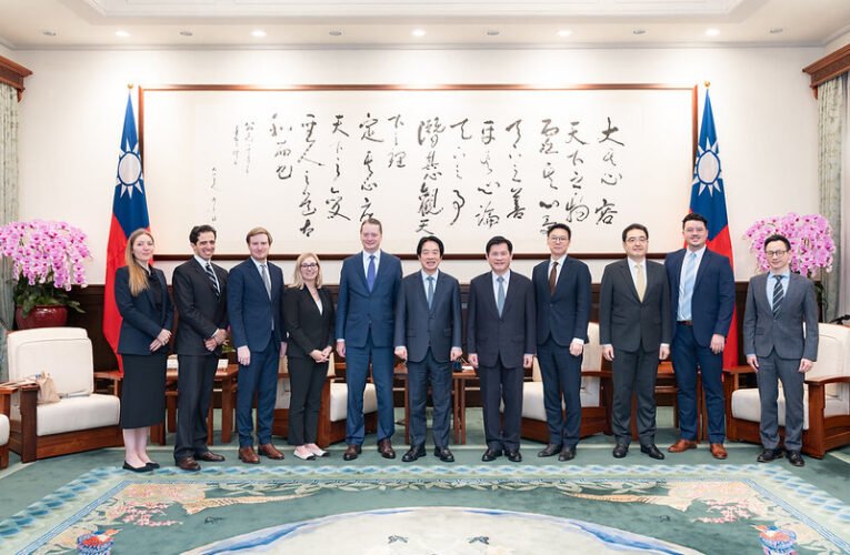 總統接見布魯金斯研究院訪團　盼臺美持續深化各領域夥伴關係　共同維護世界和平穩定