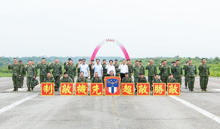 總統勗勉陸軍無人系統訓練指揮部　發展符合臺灣防衛需求的無人系統戰術　強化防衛韌性及不對稱戰力