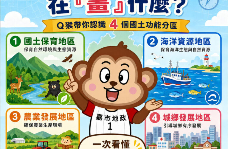 國土計畫到底在「畫」什麼？帶您認識國土功能分區