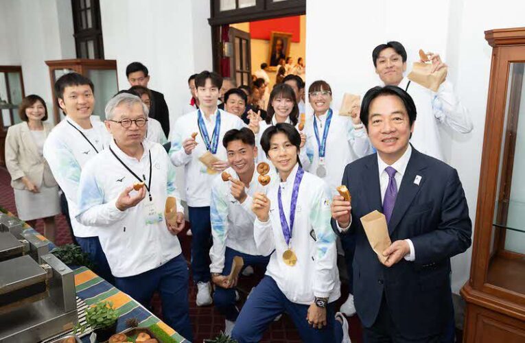 接見亞運代表團　總統肯定選手站上國際舞台是國家驕傲　政府持續給予有力支持