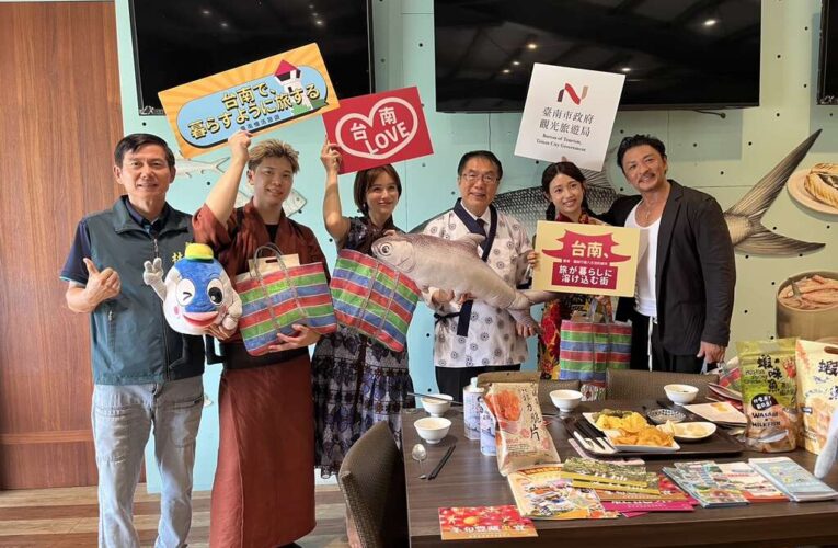 日本KOL堀江聖夏攜創作者好友石井里奈、研師RYOTA再訪臺南 與黃偉哲市長體驗虱目魚文化 向日本朋友分享道地「臺南味」