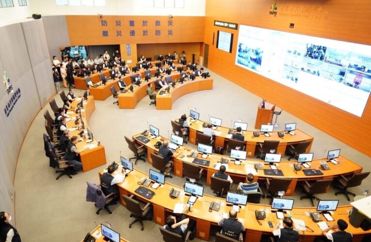 因應薔琵颱風　北市府啟動防颱整備、要求搶修量能最佳待命