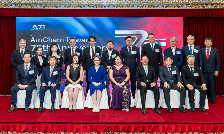 台灣美國商會75周年慶祝活動　副總統盼深化臺美科技產業合作　打造更強健夥伴關係