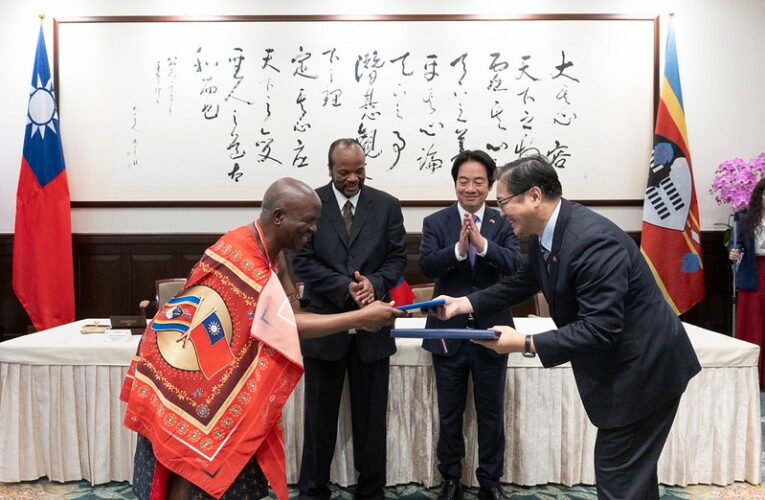 總統會晤史瓦帝尼國王恩史瓦帝三世　盼深化臺史邦誼、攜手促進和平繁榮