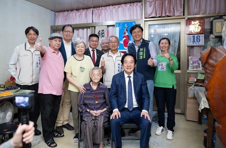 總統探望百歲人瑞　祝福全國長輩重陽節快樂