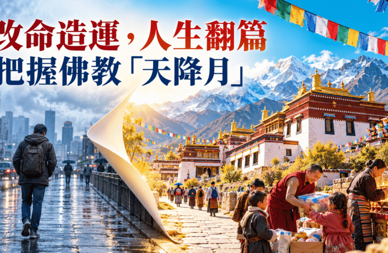 改命造運補財庫？知道「天赦日，更要把握「佛陀天降月」！